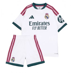 Real Madrid Babyklær Hjemme Fotballdrakt til barn 2026-27 Korte ermer (+ Korte bukser)